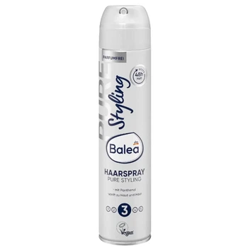 Лак для волосся Balea Pure Styling з чистою фіксацією та блиском, 300 мл