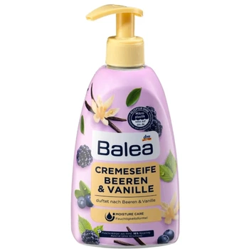 Рідке крем-мило Balea Beeren & Vanilla з дозатором із запахом ягід та ванілі 500 мл