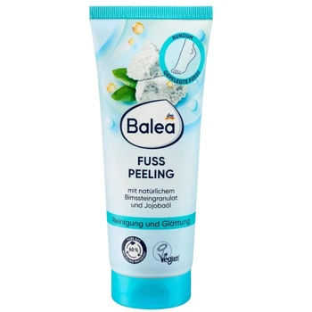 Пілінг для ніг із натуральним гранулятом пемзи та олією жожоба Balea Foot Peeling, 100 мл