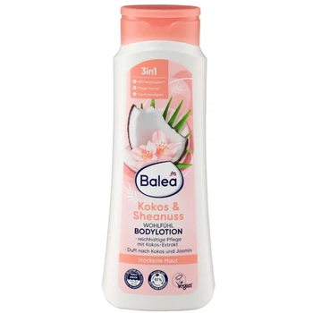 Лосьйон для тіла Balea Body Lotion Coconut & Shea з ароматом кокосу та маслом ши, 400 мл