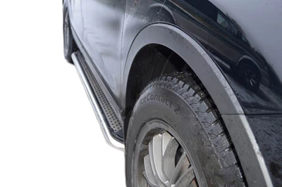 Нержавеющие боковые пороги Maydos V2 (2 шт.) для Mercedes GL-Class X164