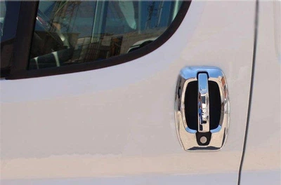 Накладки на дверні ручки із нержавіючої сталі (4 шт.) для Fiat Ducato 2006-2025 років.