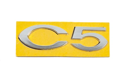Наклейка C5 8666.28 (110мм x 30мм) для Citroen C5 2008-2017 годов.