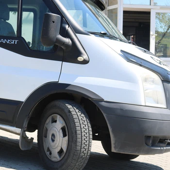 Ford Transit 2006-2013 Накладки на арки EuroCap (6 шт, ABS, длинная база)