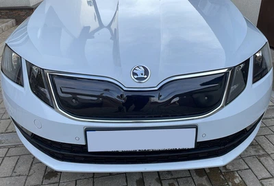 Skoda Octavia III A7 (2017-2020) Глянцевая зимняя решетка