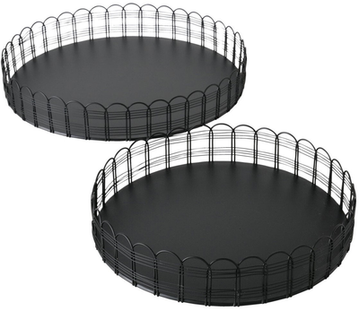 Zestaw Tac metalowyh Boltze Weiry 93185 2 szt (4066076206889)