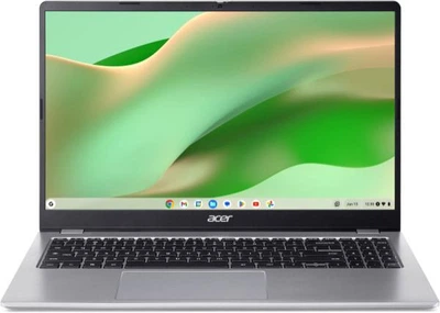 Ноутбук Acer Chromebook CB315-6HT 15.6" сенсорний/Intel Core 3 N355/8GB/SSD 128GB/UMA/ChromeOS/сріблястий (NX.JLYEU.001)