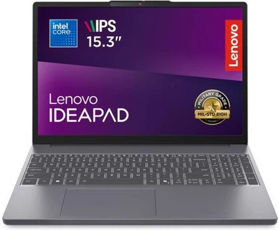 Ноутбук Lenovo IdeaPad Slim 3 15IRU10 15.3"/Intel Core 3-100U/16GB/SSD 512GB/UMA/DOS/сірий (83KD0015RA)