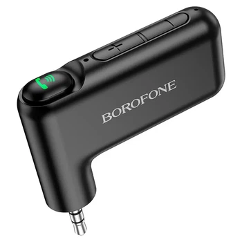 Bluetooth аудіо ресівер BOROFONE BC35 Type-C AUX BT чорний