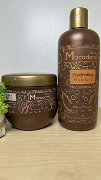 Набор Kleral System Macadamia Hydrating увлажняющий шампунь и маска для волос с маслом макадамии 500 мл + 500 мл