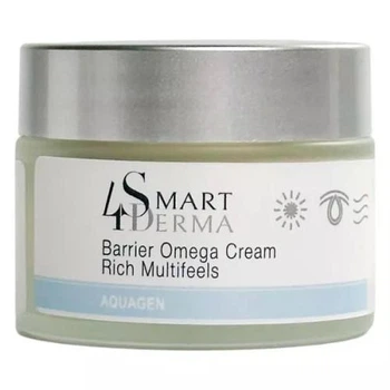 Роскошный питательный крем с церамидами Smart4Derma Omega Cream Rich Multifeels 50 мл