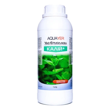 Удобрение для растений AQUAYER КАЛИЙ+ 1 л – формула Удо Ермолаева, для аквариума