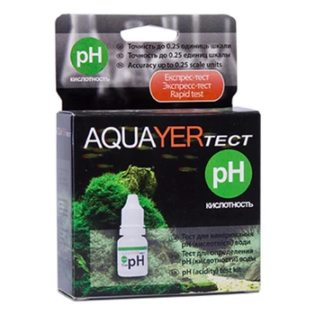 Аквариумный тест для воды AQUAYER pH (Кислотность)