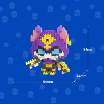 Конструктор блочный Brawl Stars Бравл Старс Кит Взломщик 450 деталей