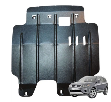 Защита двигателя Houberk для Mitsubishi Outlander 2 XL (2006-2012)