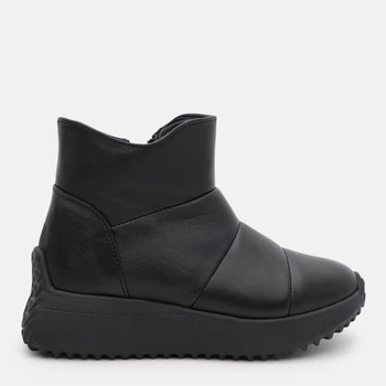 Дитячі зимові шкіряні черевики для дівчинки PARADIZE SHOES CHILD-B-5803 33 Чорні (ROZ6501102341)