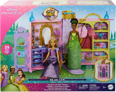 Zestaw do zabawy Mattel Disney Princess Garderoba ksiezniczki HXC20 /2 (947352257674)