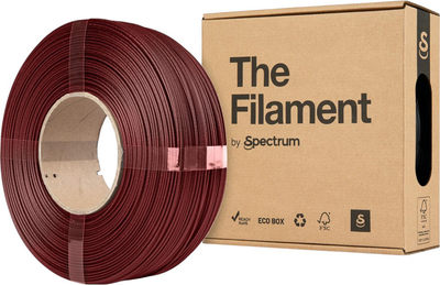 Filament do drukarek 3D Spectrum ReFill PETG CF 1.75 mm 1 kg Red (TF-24116)