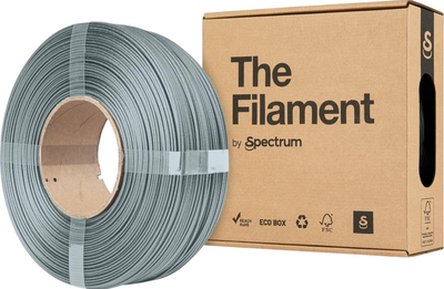 Filament do drukarek 3D Spectrum ReFill PETG CF 1.75 mm 1 kg Grey (TF-24118)