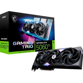 Видеокарта MSI GeForce RTX 5060 Ti 8G Gaming Trio OC (G506T-8GTC) EU [145626]