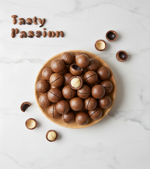 Макадамія неочищена з ключем Tasty Passion відбірна 250 гр