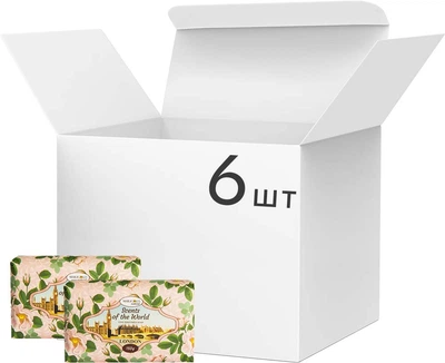 Набор твердого туалетного мыла Marigold Natural Ароматы мира Лондон 6x150 г (4820179550269)