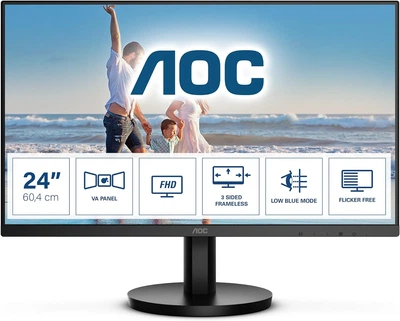 Монітор 24" AOC B3 24B3HM Full HD VA 75 Гц Б/В