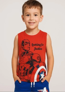 Майка Disney Avengers (Мстители) 104 см Красный ET10481
