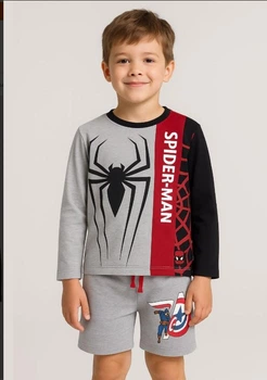 Кофта Disney Spider Man (Человек Паук) 104 см Серый TH10081