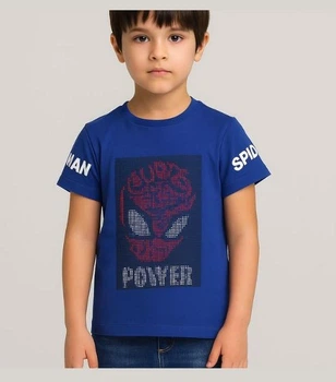 Футболка Disney Spider Man (Человек Паук) 098 см Синий UE10522