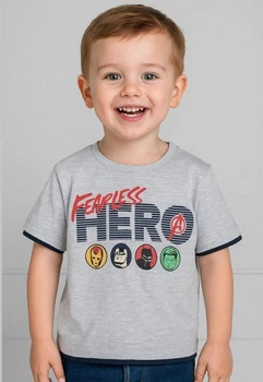 Футболка Disney Avengers (Месники) 104 см Сірий UE10611