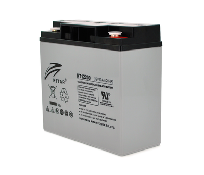 Аккумулятор AGM 12V 20Ah Ritar RT12200 (02982)