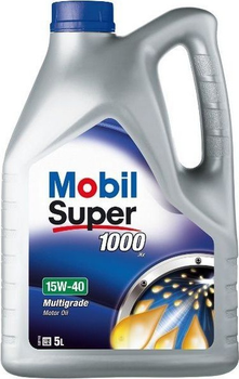 Моторне масло Mobil Super 1000 X1 15W40 5 л (5055107435175)