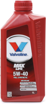 Моторне масло Valvoline Max Life 5W40 1 л (8710941180403)