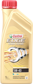 Моторне масло Castrol EDGE Turbo Disel 5W40 1 л (4008177077098)