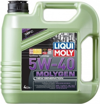 Моторне масло Liqui Moly Molygen New Generation 5W40 4 л (4100420085789)