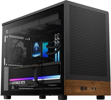 Корпус Gamdias ATHENA M4M WOOD Mini-Tow PC Case (4711514503784)