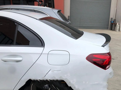 Спойлер LIP (черный, 1234 Upgrade) для Mercedes A-Class W177 (2018 и позже)