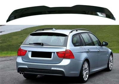 Спойлер для BMW 3 E90/91/92/93 2005-2011 Универсал, черный глянец