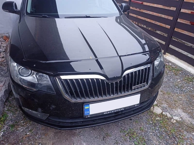 Skoda Superb 2013-2015 Дефлектор капота EuroCap