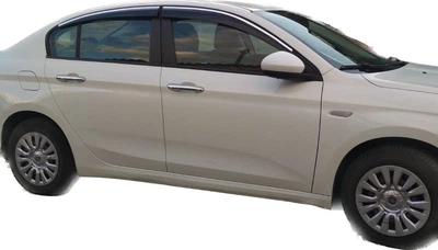 Хромированные ветровики Sunplex (4 шт) для Fiat Tipo 2016 года и новее