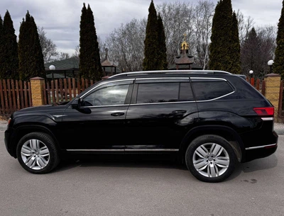 Хромированные ветровики Niken Luxury (6 шт) для Volkswagen Atlas (Terramont)