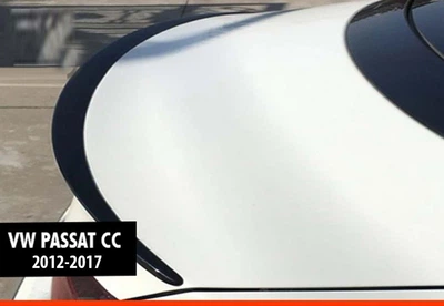 Спойлер для Volkswagen Passat CC 2008-2017, черный глянец