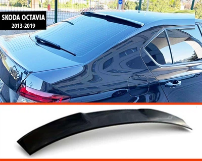 Спойлер DPT V-6 (глянцевый черный) для Skoda Octavia III A7 2013-2019