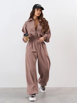 Комбинезон женский ISSA PLUS SA-676 L/XL Бежевый (issa2007682758111)