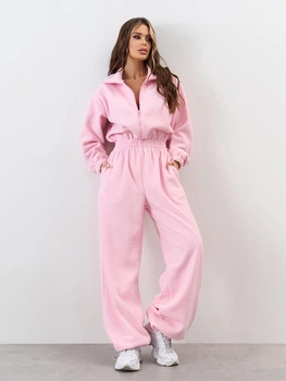 Комбінезон жіночий ISSA PLUS SA-676 L/XL Рожевий (issa2007682758142)
