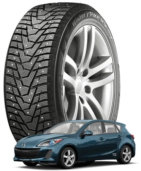 Hankook Winter i*Pike RS2 W429 205/55 R16 94T XL шип - Шины Mazda 3 (BK, BL) 2003 - 2013
