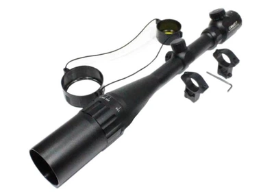Оптичний приціл Comet 6-24x50 AOEG Rangefinder (підсвічування, кріплення, паралакс, бленда)