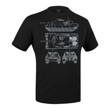Футболка с рисунком Леопард 2XL Combat Black