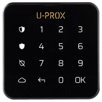 Сенсорная клавиатура U-Prox Keypad G1 Black беспроводная для 1 группы
